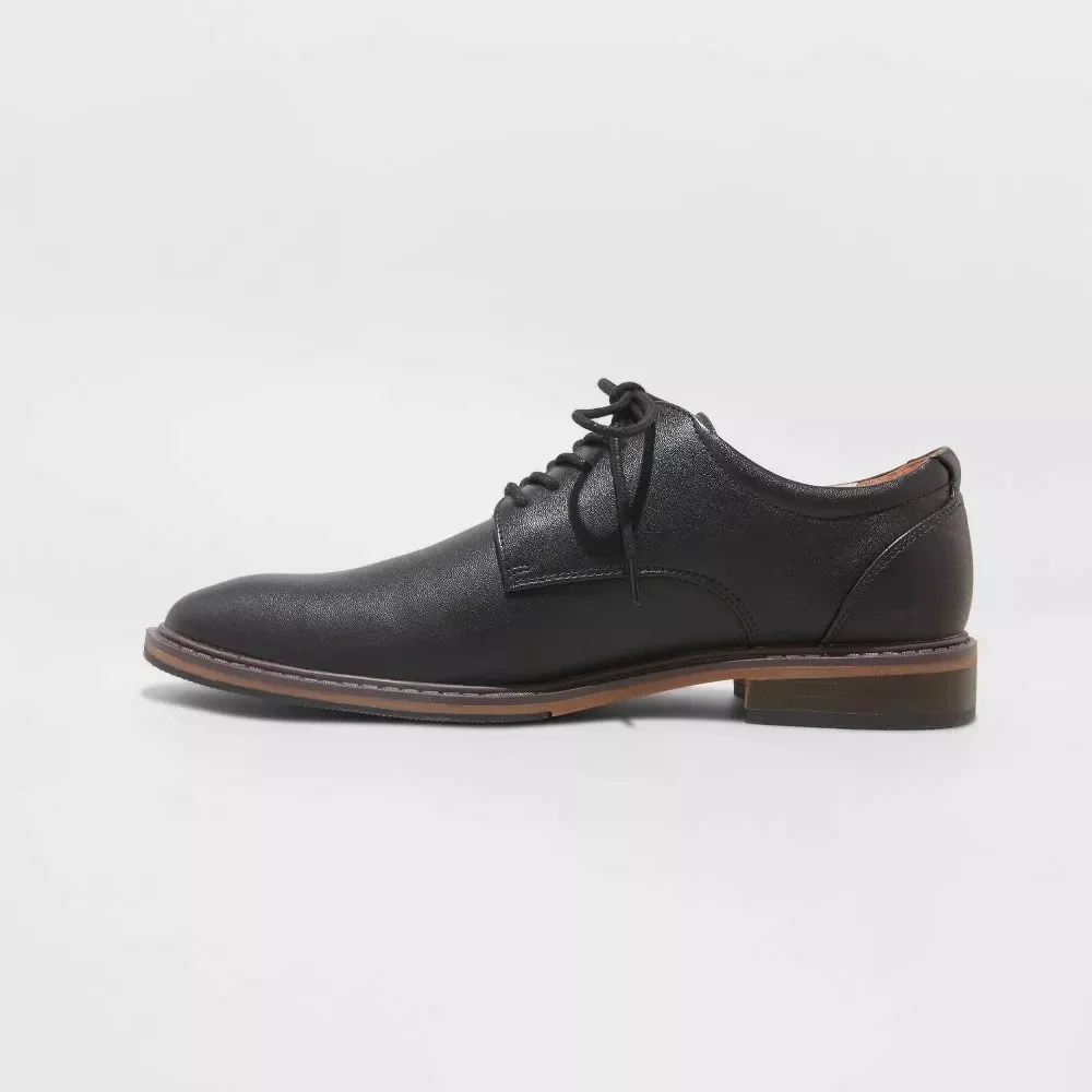 Men's Leo Dress Shoes Black Size‎ 11.5 New With Tags